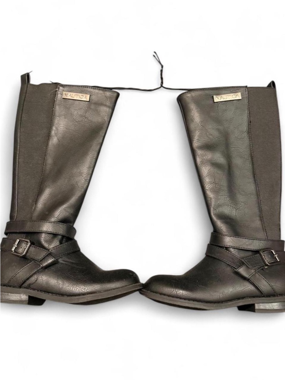 Girls Nautica Everes Black 
Knee High Boots Size 11